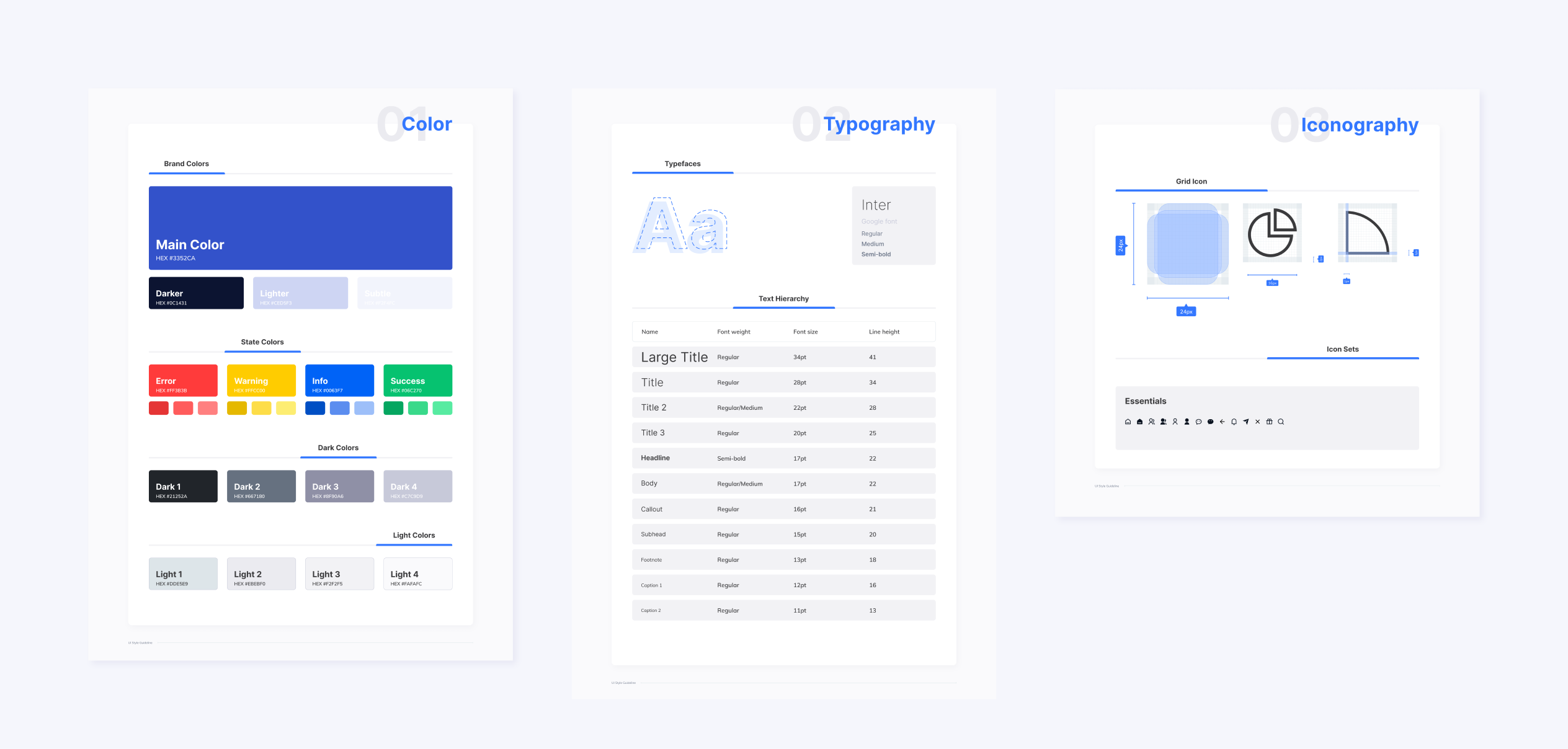 New style guide for wise app